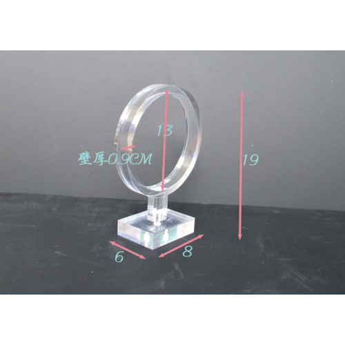Black Acrylic Necklace Display Stand Detachable Acrylic Jewelry Display Stand RJW007